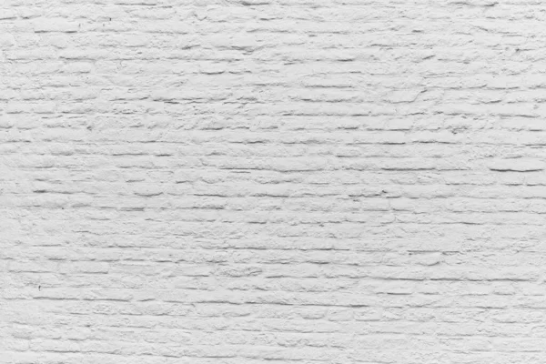Pomalowany Biały Cegła Powierzchnia Ściany Tło — Zdjęcie stockowe