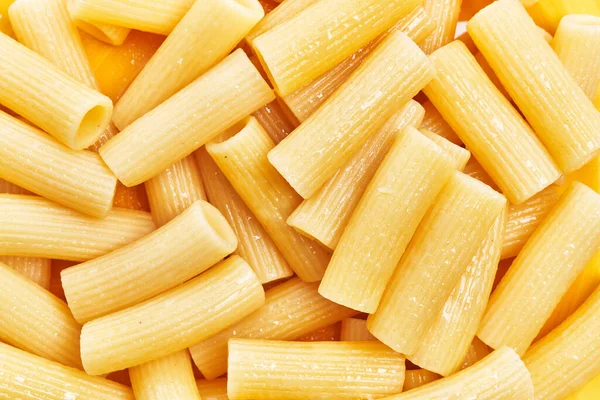 Deliciosa Textura Pasta Rigatoni Italiana —  Fotos de Stock