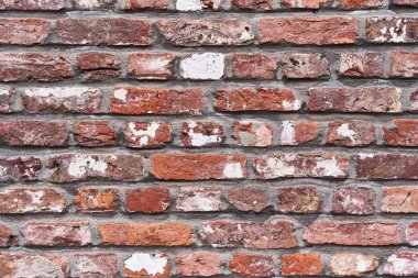  Çürümüş tuğla duvar yüzey arkaplanı 