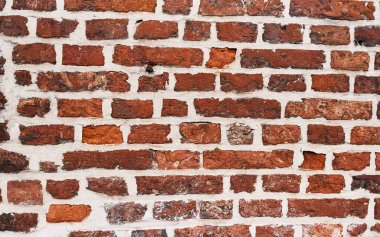  Çürümüş tuğla duvar yüzey arkaplanı 