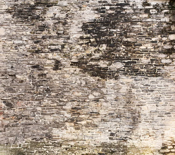 Розпад Цегляної Стіни Поверхні Фону — стокове фото