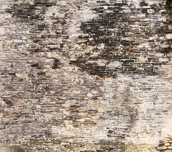 Verfall Ziegelwand Oberfläche Hintergrund — Stockfoto