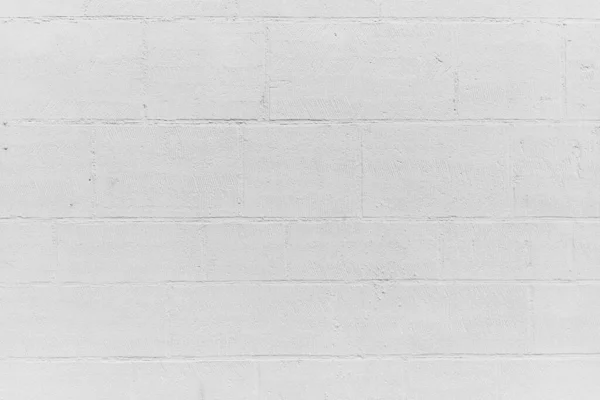 塗装白いレンガの壁の表面の背景 — ストック写真