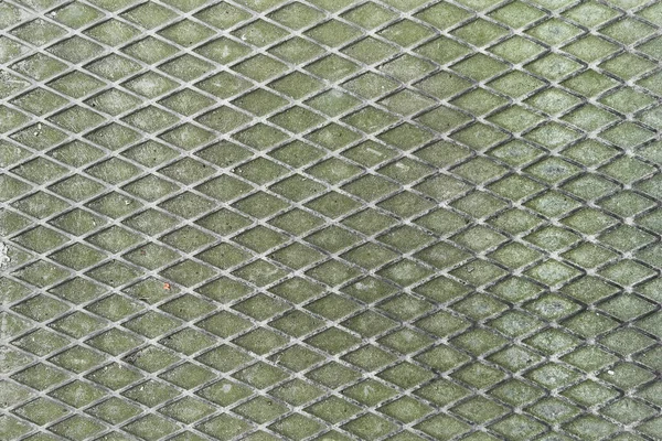 Metall Textur Rutnät Bakgrund Utomhus — Stockfoto