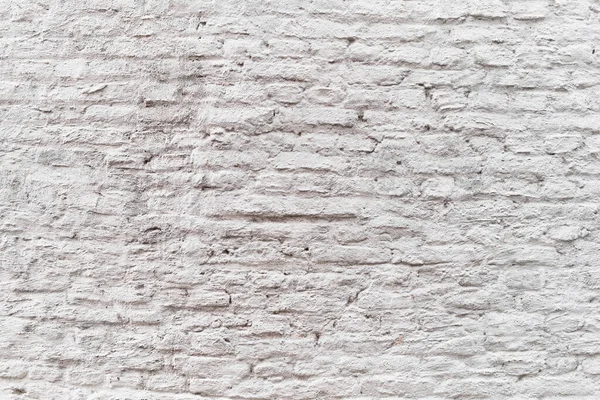 Peint Fond Surface Murale Brique Blanche — Photo