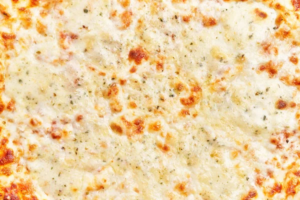 Single Italian Cheese Pizza Texture — Stock Photo, Image