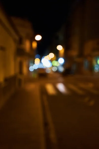 Bild Von Verschwommenem Stadtbild Der Straße — Stockfoto