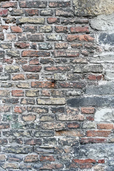 Decay Baksteen Muur Oppervlak Achtergrond — Stockfoto