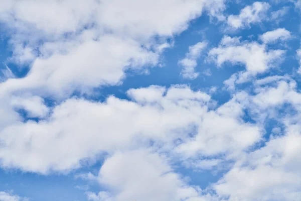Beatiful Blue Sky Clouds Sunny Day — Stock Photo, Image