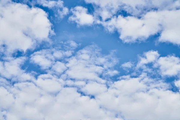 Splendido Cielo Blu Con Nuvole Una Giornata Sole — Foto Stock