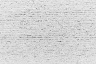  Boyanmış beyaz tuğla duvar yüzey arkaplanı 