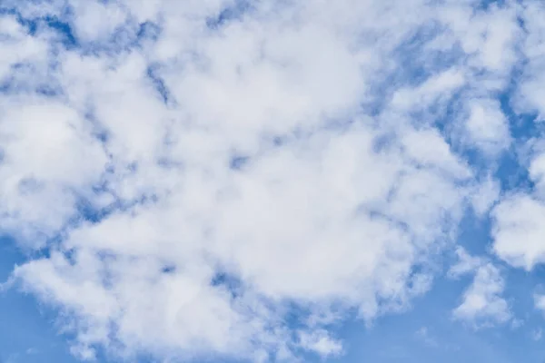 Beatiful Blue Sky Clouds Sunny Day — Stock Photo, Image