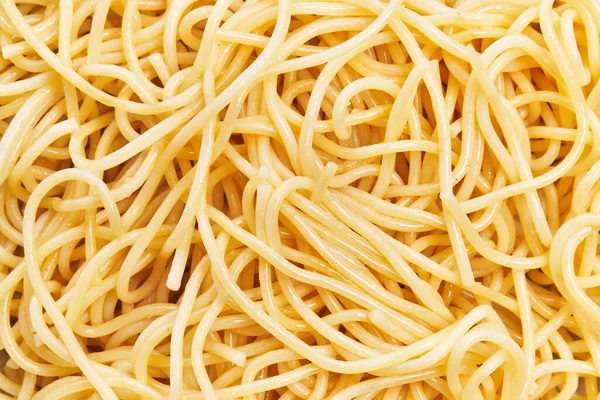 Finom Olasz Spagetti Tészta Textúra — Stock Fotó