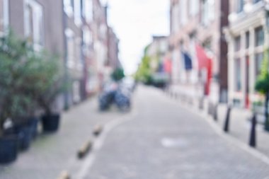 Caddesi'nin arka plan bulanık 