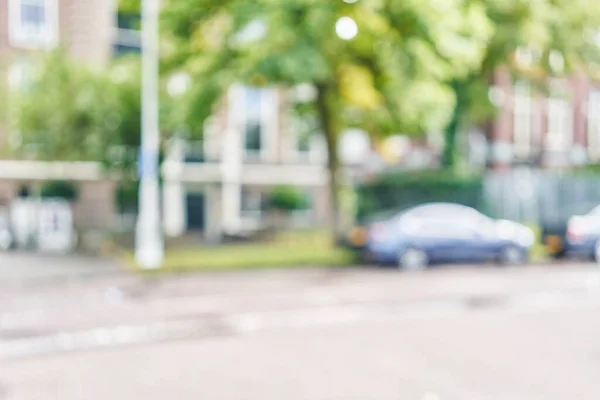 Suddig Bakgrund Street — Stockfoto