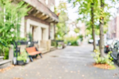 Caddesi'nin arka plan bulanık 