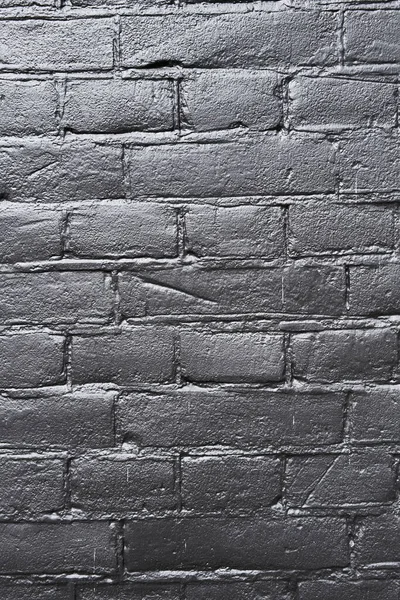 Texture Muro Mattoni Neri — Foto Stock