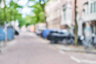 Caddesi'nin arka plan bulanık 