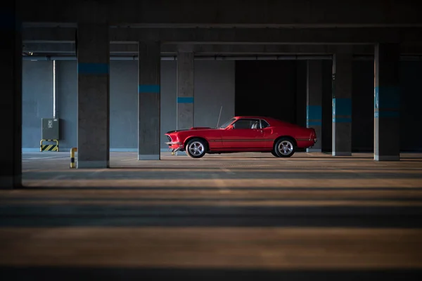 Wroclaw Poland May 2022 Ford Mustang Classic Car Very Desirable — Stockfoto