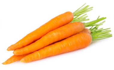 Fresh carrots clipart