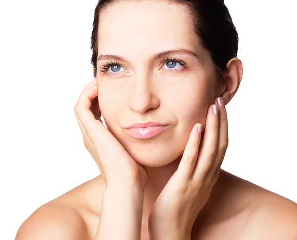 Retrato de mujer hermosa — Foto de Stock