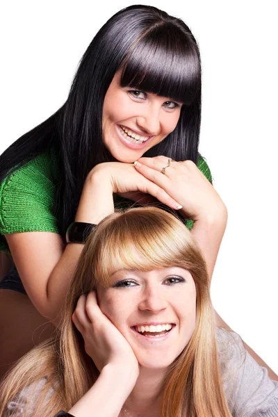 Duas jovens mulheres — Fotografia de Stock