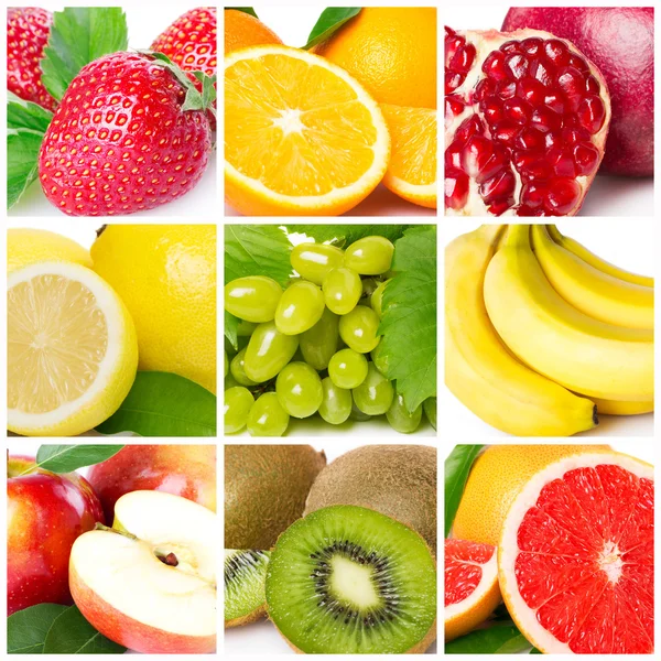 Collage de fruits Photos De Stock Libres De Droits