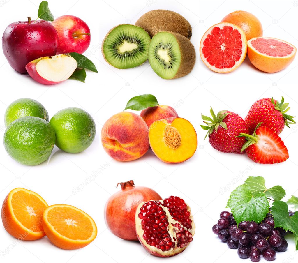  Fruit collage Stock Photo valery121283 21614383