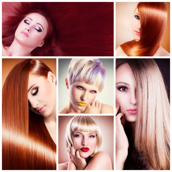 Collage per capelli — Foto Stock