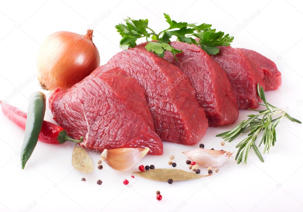 Raw beef