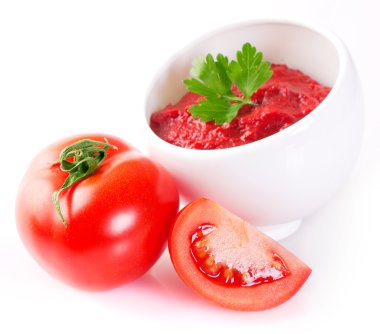 taze domates ile Yapıştır