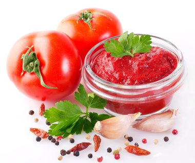 taze domates ile Yapıştır