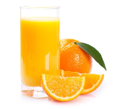 taze portakal suyu ile