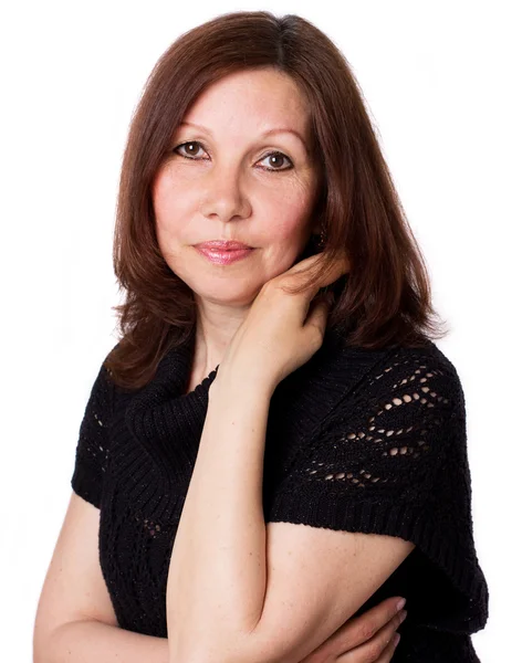 Retrato de mujer sonriente — Foto de Stock