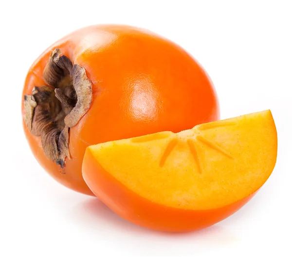 Fresh persimmon — Stok fotoğraf
