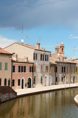 Glimpse of Comacchio, Italy