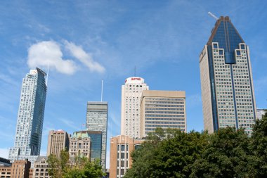 Montreal şehir gökdelenler