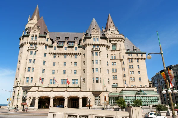 Chateau Laurier Hotel em Ottawa — Fotografia de Stock