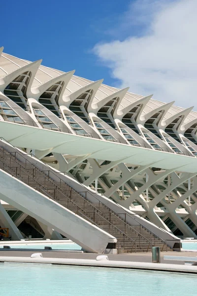 Museum of Sciences Principe Felipe in Valencia — Stock Photo, Image