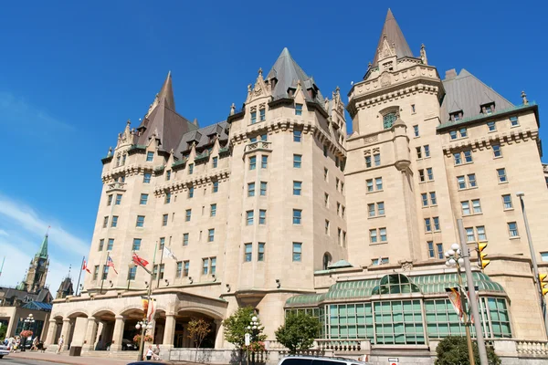 Chateau Laurier Hotel em Ottawa — Fotografia de Stock