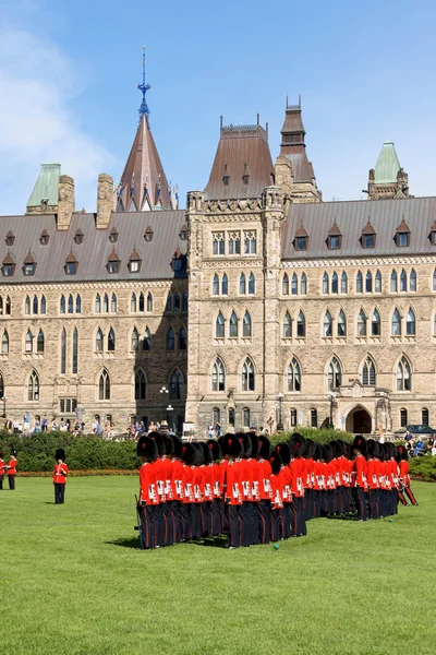 Cambio della guardia a Ottawa, Canada — Foto Stock