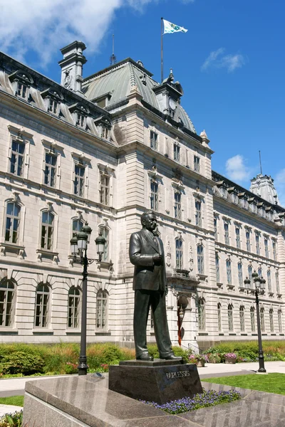 Budynek Parlamentu w Quebec, Kanada — Zdjęcie stockowe