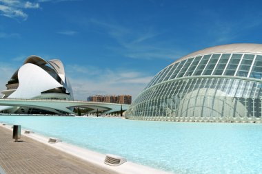 Valencia Sanat ve Bilim Şehri.