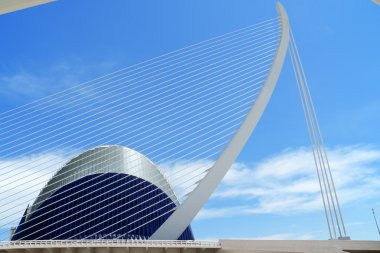Valencia, İspanya 'da Sanat ve Bilim Şehri