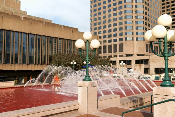 Plaats des arts in het centrum van montreal, canada — Stockfoto