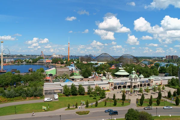 Freizeitpark la ronde in montreal, kanada — Stockfoto