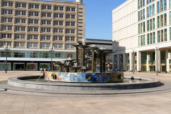 Alexanderplatz in Berlijn, Duitsland — Stockfoto