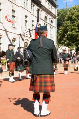 quebec City gagetown boru ve davul grubu