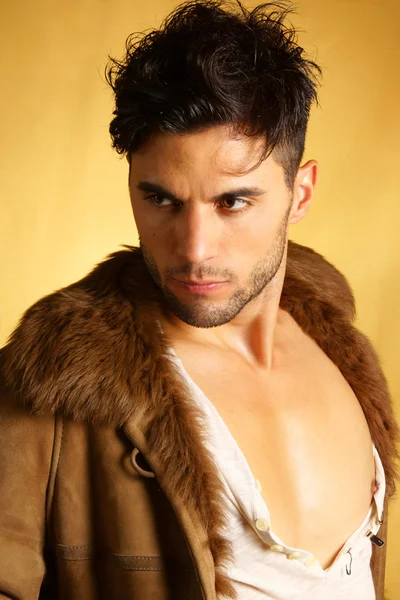 seksi bir adam portresi