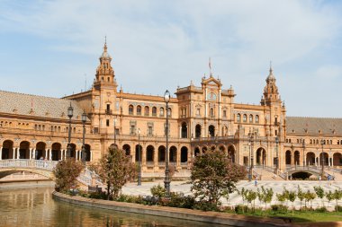 plaza de espana, seville içinde Palacio espanol